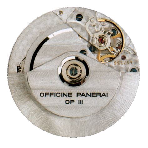 Panerai OP III calibre movement 